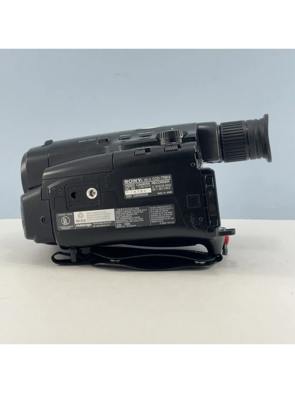 Sony CCD-TR814 8mm Video8 Camera Camcorder VCR Video Transfer TESTED WORKING!